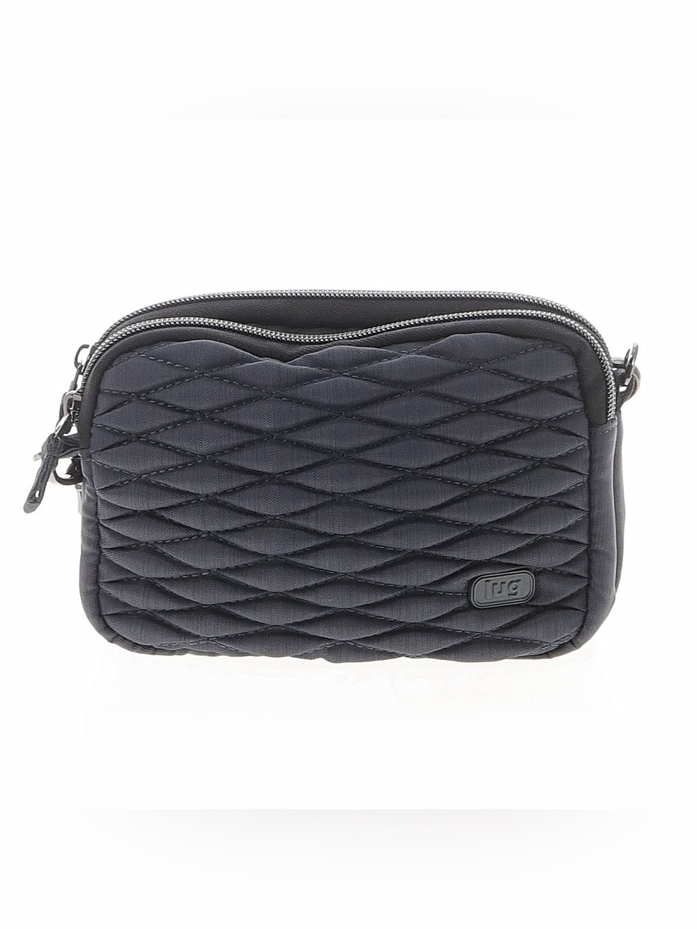 Lug Coupe Crossbody Bag NWOT Black/Dark Gray